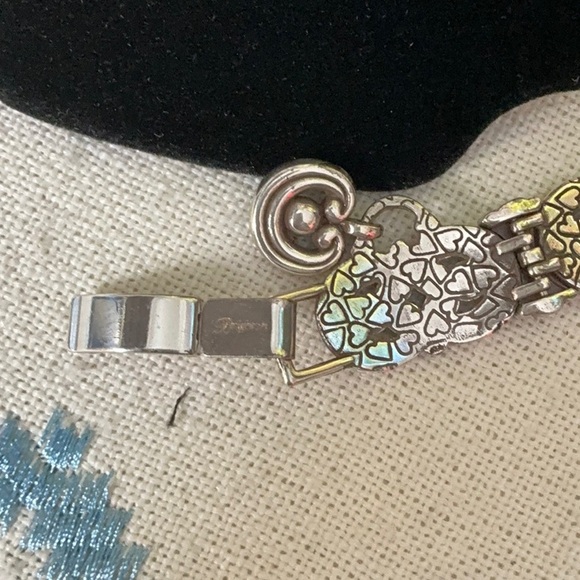 Brighton lot of 2 Silver and Blue Women's Bracelet Set #1231 - Picture 7 of 7